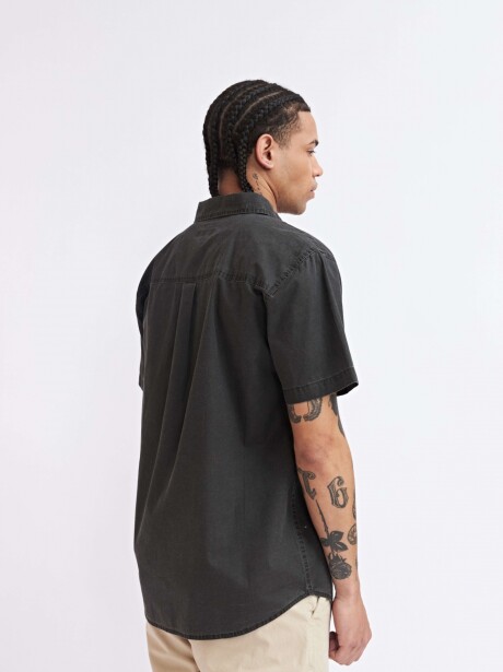 CAMISA SOLID NEGRO