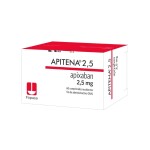 APITENA 2,5 MG CJ X 60 COMP. REC. única