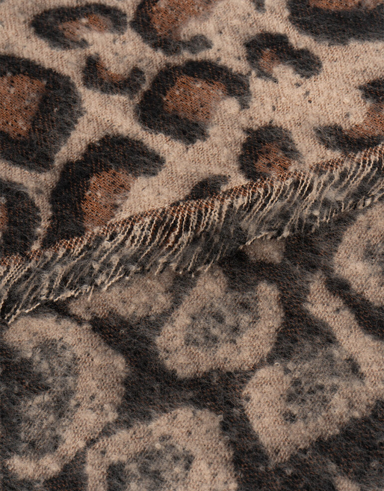 Bufandas Plano Estampado Bufanda Animal Print - Combinacion Multicolor