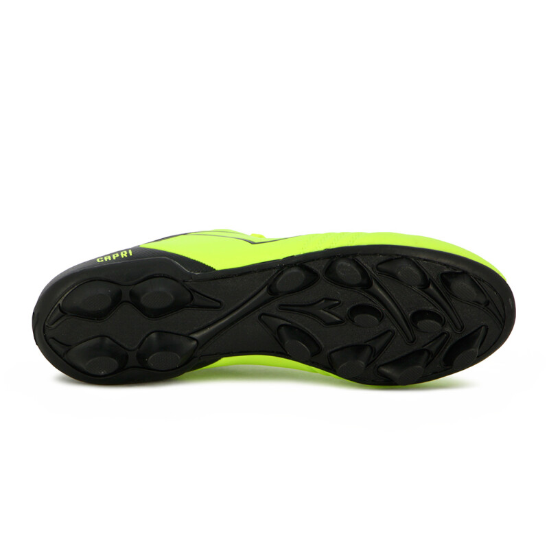 Diadora Capri Futbol Md M Amarillo Fluo-negro Amarillo Fluo-negro