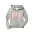 V-LOGO FZ HEATHER GREY