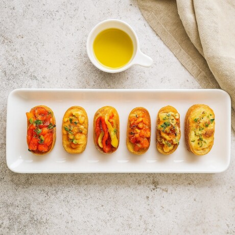 Bandeja Rectangular Actualite 36x13 cm Blanco Porcelana Bandeja Rectangular Actualite 36x13 cm Blanco Porcelana