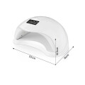 Lámpara Uv Led Secador Uñas Profesional Máquina Secador Uñas Blanco Lámpara Uv Led Secador Uñas Profesional Máquina Secador Uñas Blanco