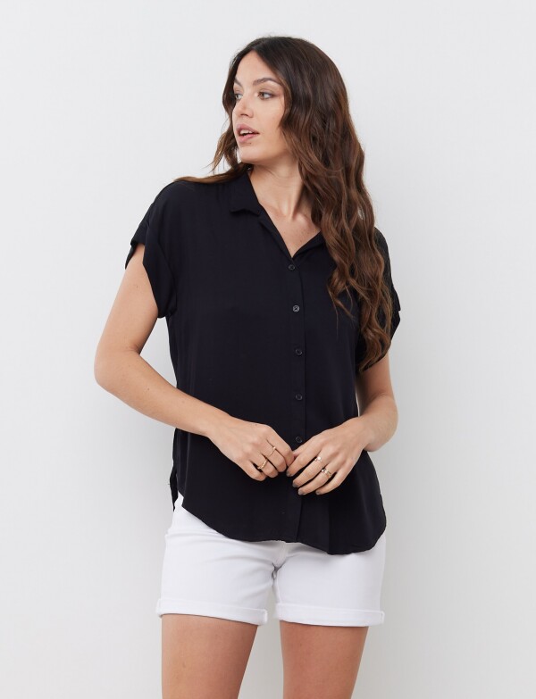 Camisa Solid NEGRO