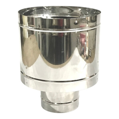 Sombrero Cortaviento 5” (125mm) Acero Inoxidable Sombrero Cortaviento 5” (125mm) Acero Inoxidable