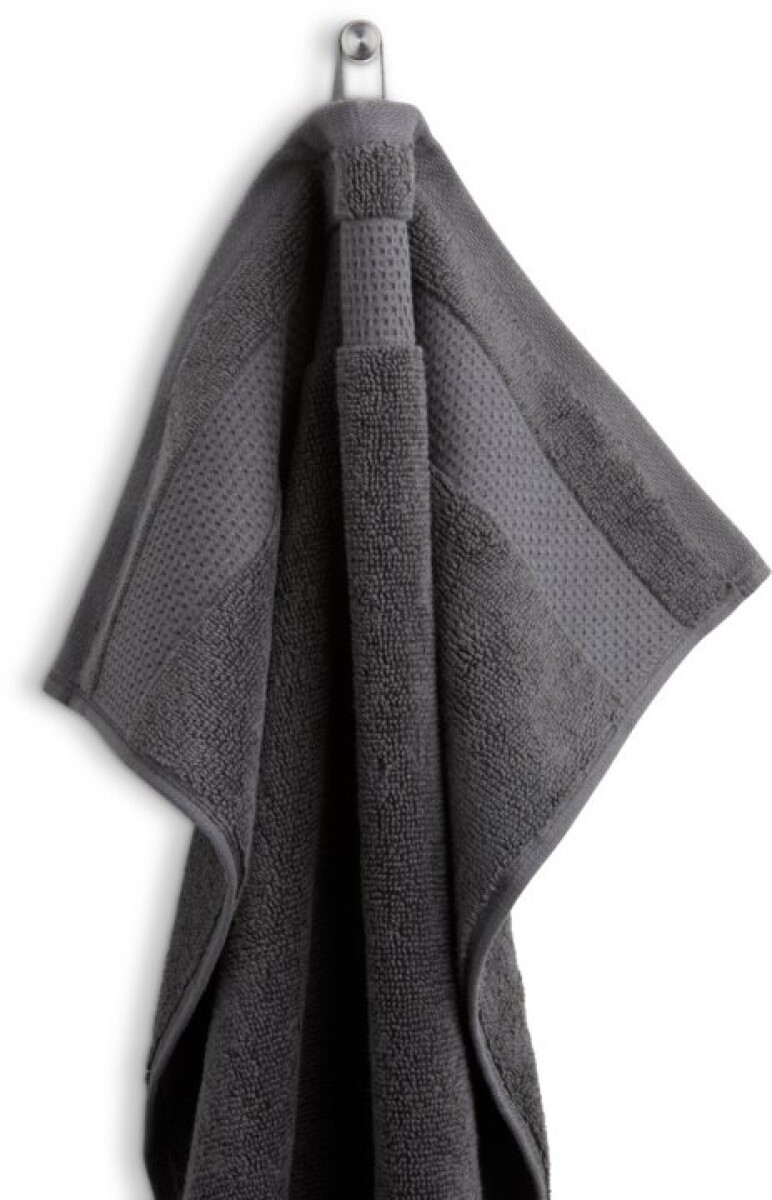 Toalla super baño NORA 100x150 gris oscuro 