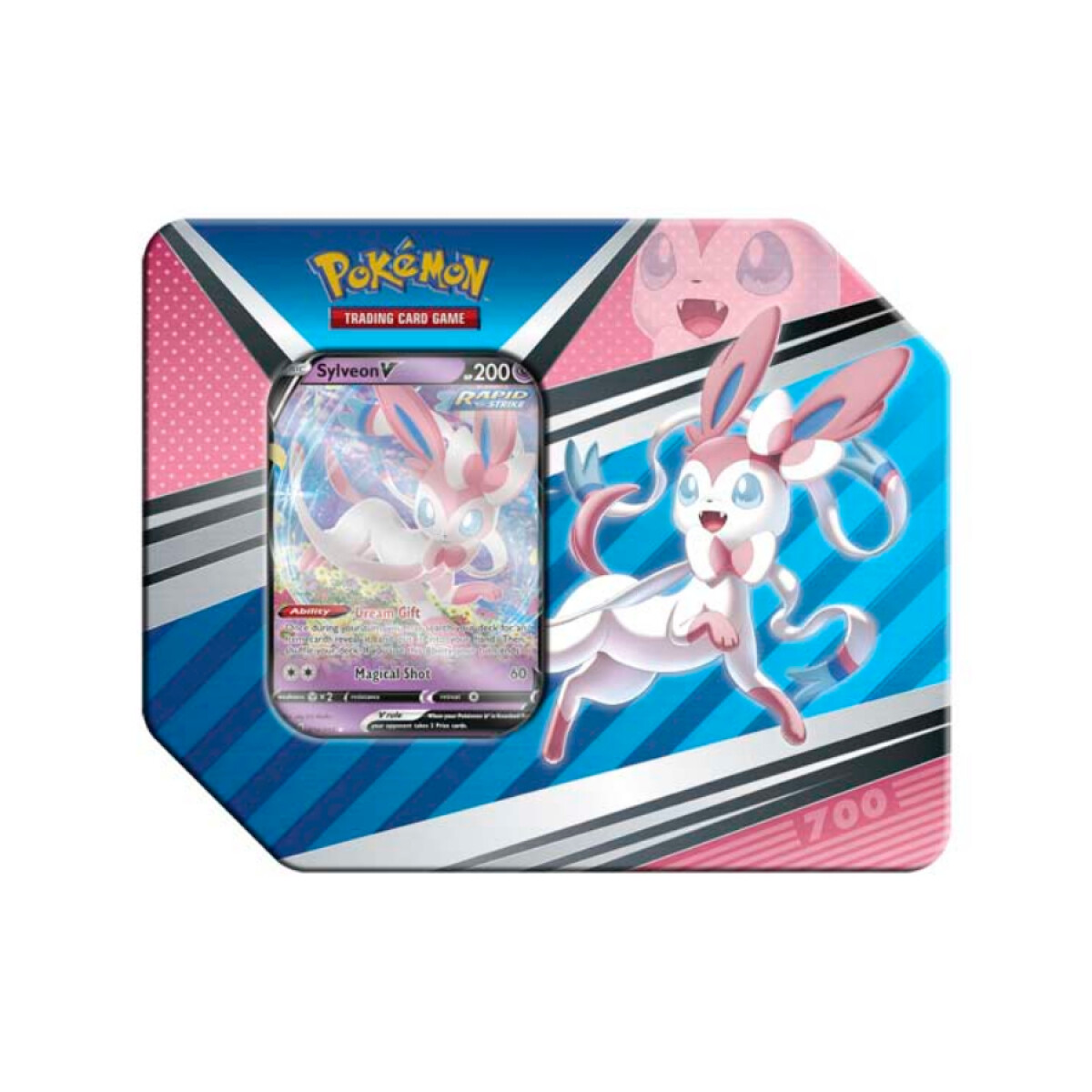 Pokemon TCG: Mega Tin - Sylveon V [Inglés] 