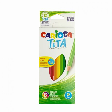 Lapices de colores Carioca Tita x 12 Lapices de colores Carioca Tita x 12