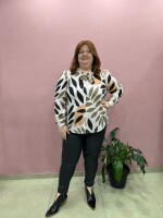 Blusa Anto Camel/Negro