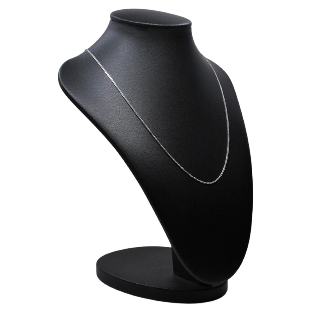 Cadena en oro blanco 18k eslabon espiga Cadena en oro blanco 18k eslabon espiga