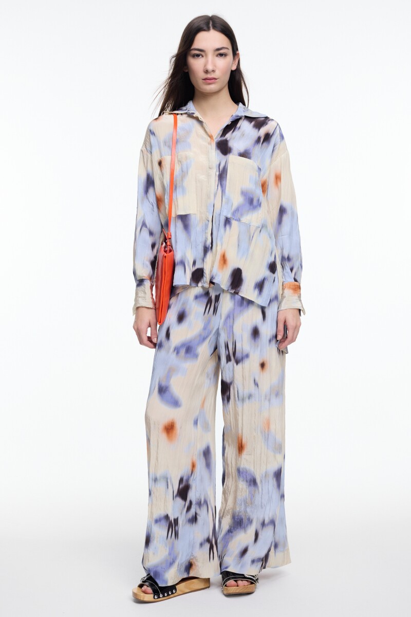 CAMISA OVERSIZED Azul