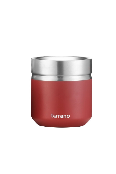 MATE TERRANO ACERO FOLKIE ROJO