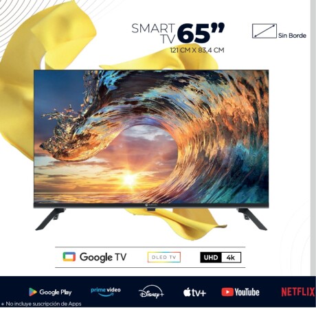 Smart TV Motorola 65 UHD 4K Google TV V01
