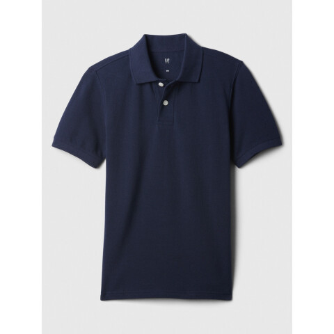 V-BTS SS PIQUE POLO TAPESTRY NAVY