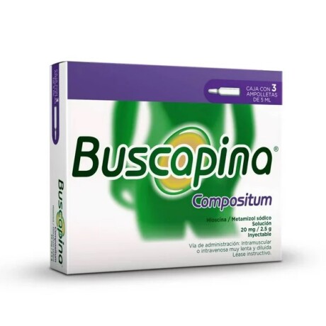 Buscapina Compuesta x 3 AMP Buscapina Compuesta x 3 AMP