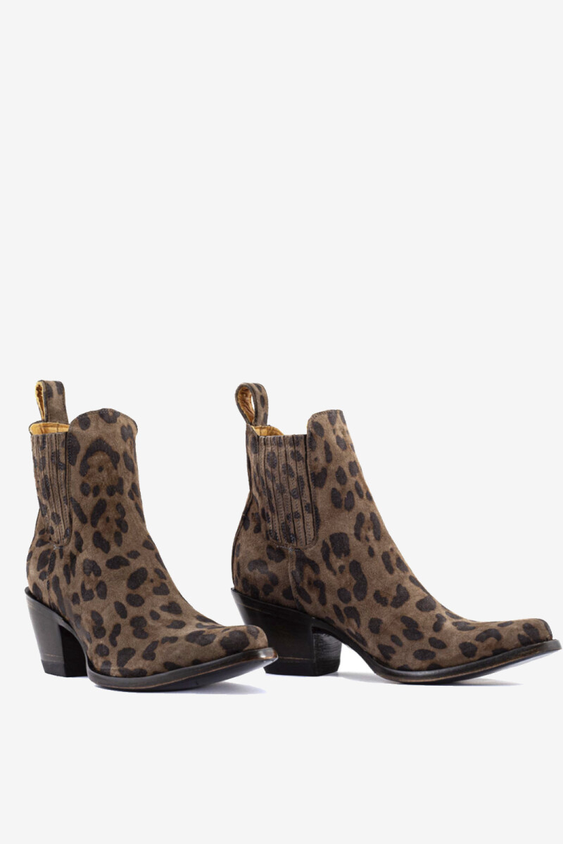 BOTA TEXANA ESTUDIO Leopardo