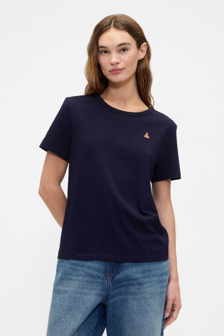 Remera Oso Brannan Mujer Navy Uniform