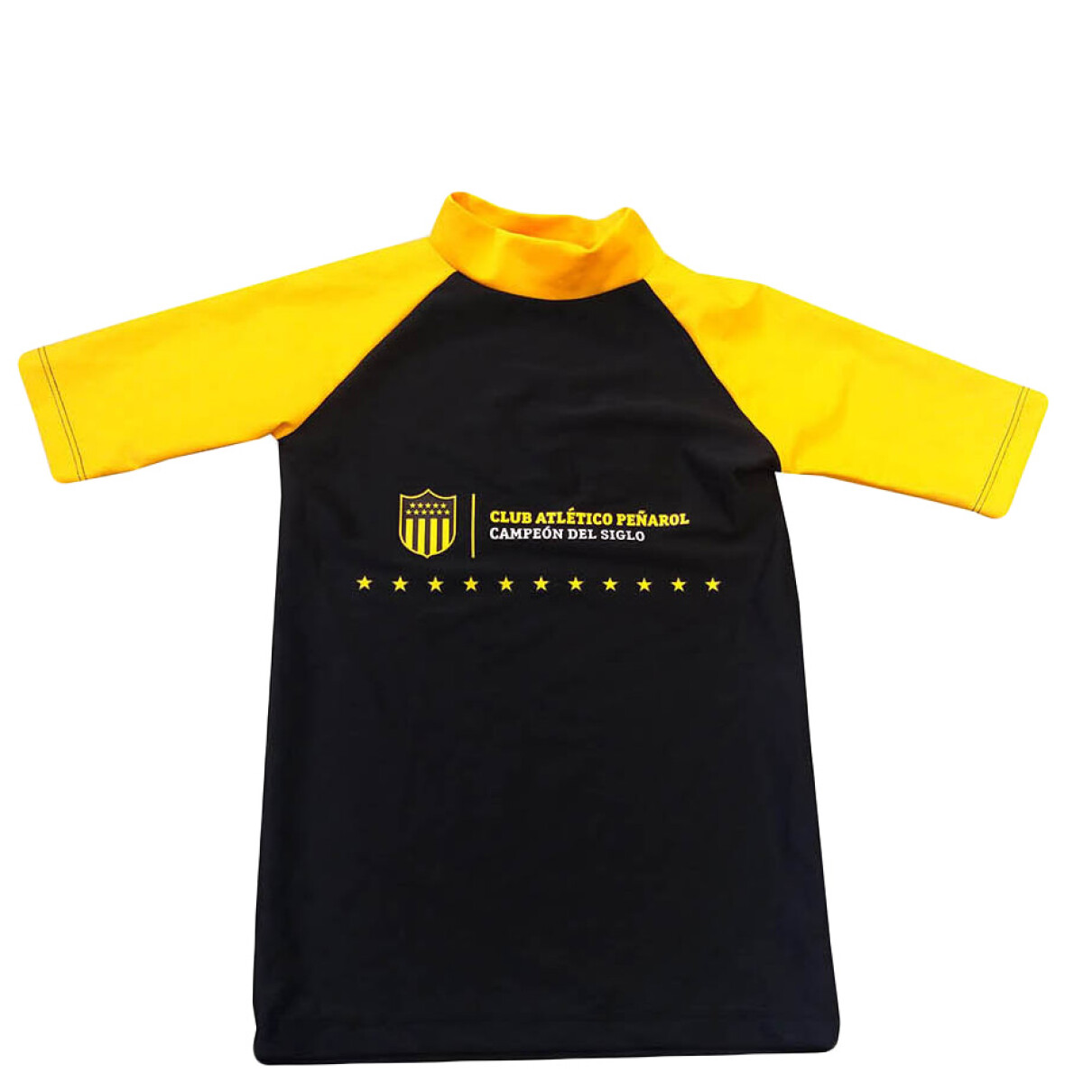 Remera Infantil Peñarol Jrs - Negro - Amarillo 