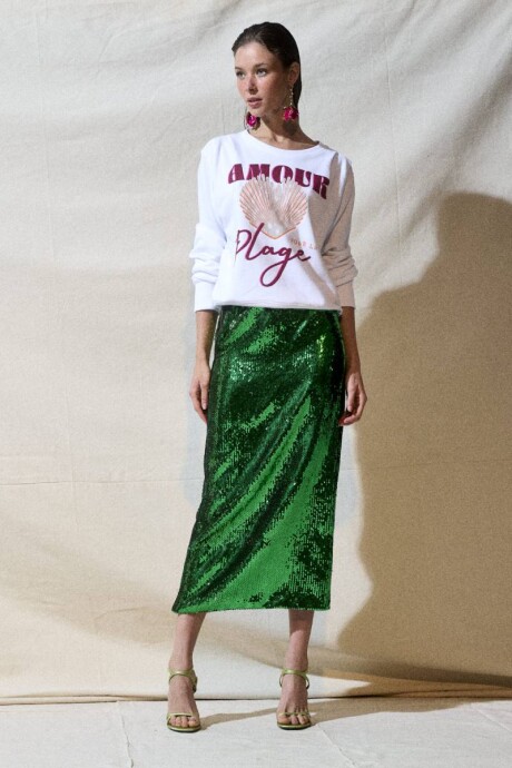 Falda Sparks Verde Falda Sparks Verde