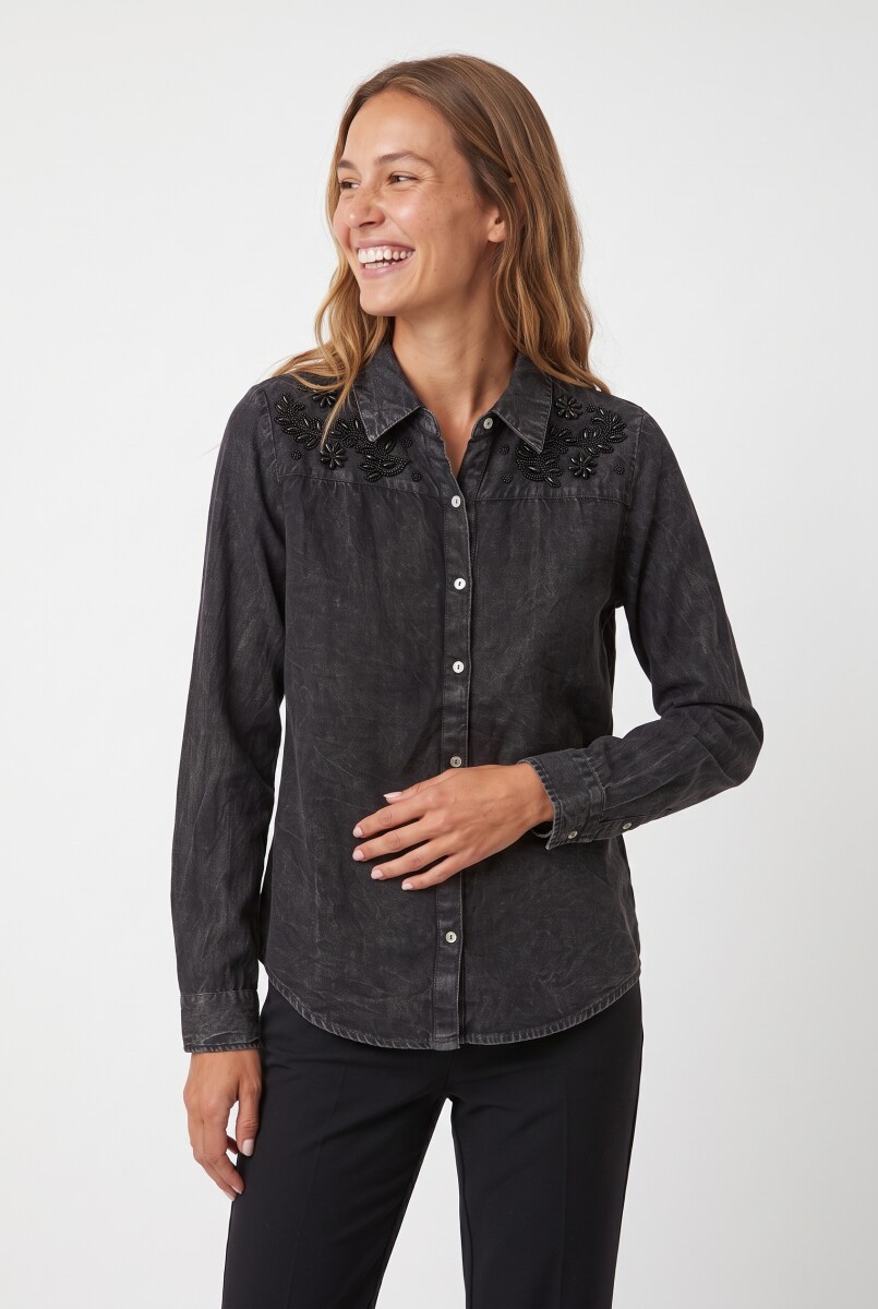 CAMISA CRAWFORD - NEGRO 