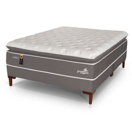 SOMMIER DE ESPUMA Y RESORTES 2 PLAZAS 1.58 MT - MOLA FRESH NIGHT TOP MARRON SOMMIER DE ESPUMA Y RESORTES 2 PLAZAS 1.58 MT - MOLA FRESH NIGHT TOP MARRON