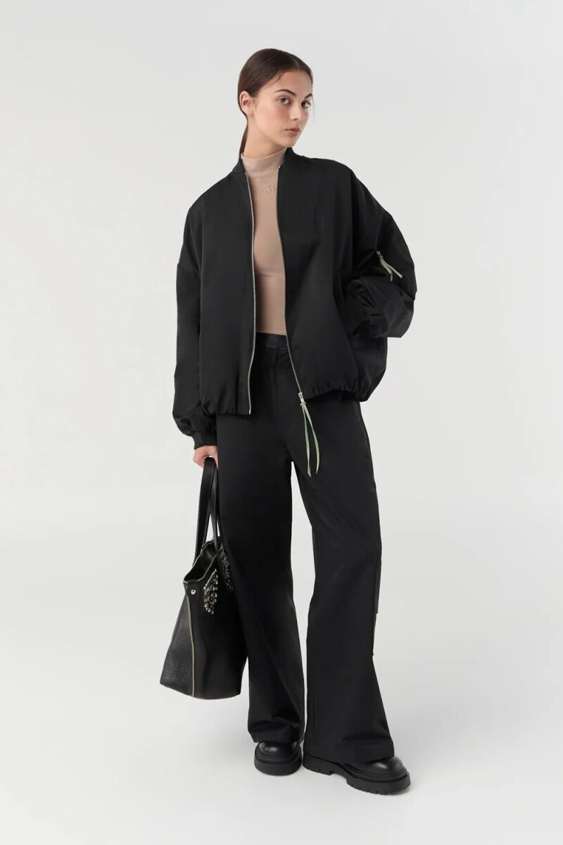 PANTALON VOLTAIRE Negro