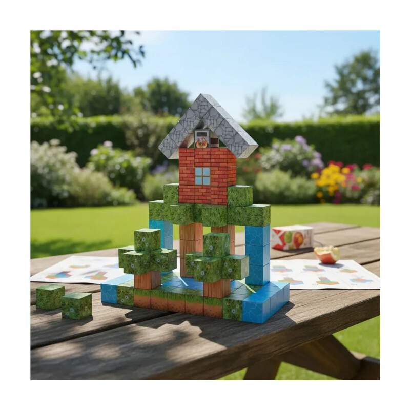 Bloques Cubo Magnéticos de Construcción 88 Piezas Bloques Cubo Magnéticos de Construcción 88 Piezas