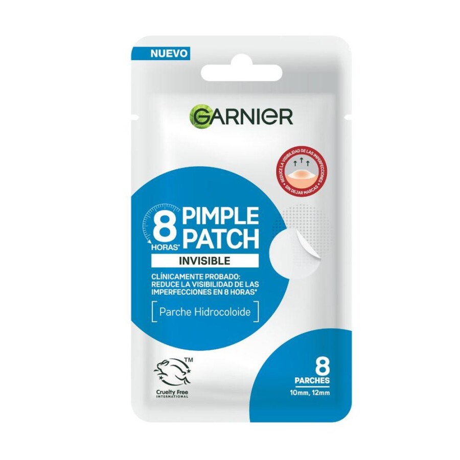 Parches Invisibles Garnier Patch – Tratamiento Localizado contra Granitos x8 Unidades Parches Invisibles Garnier Patch – Tratamiento Localizado contra Granitos x8 Unidades
