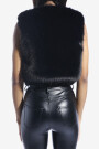 CHALECO FUR MEELA Negro