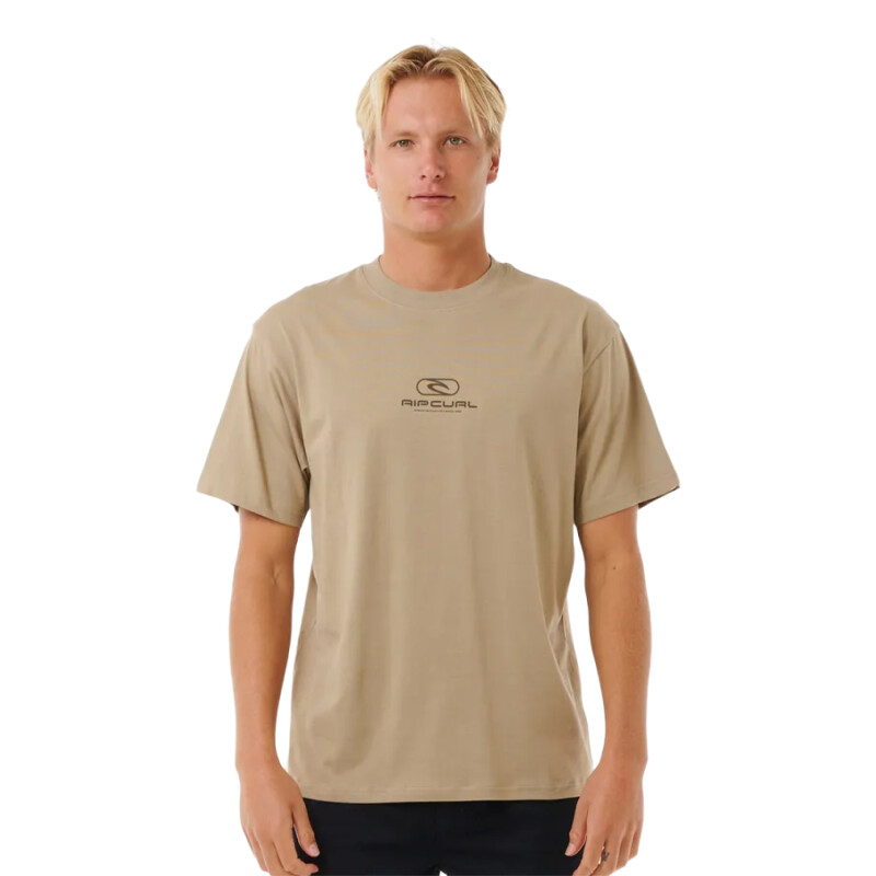 Remera Rip Curl Pill Icon Tee - Beige Remera Rip Curl Pill Icon Tee - Beige