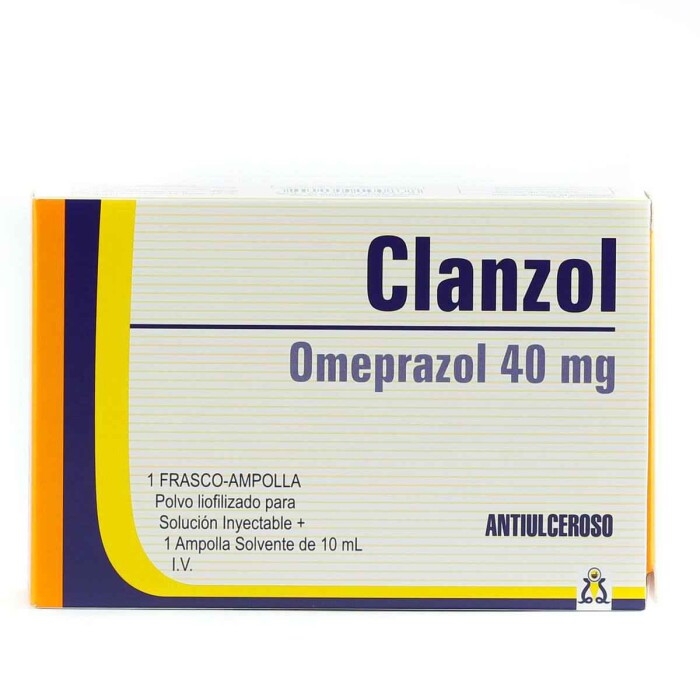CLANZOL 40 MG. INYECT. CJ X 1 AMP. única