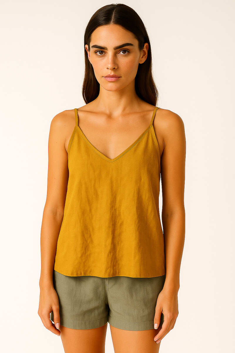 Musculosa Solon - Mostaza 