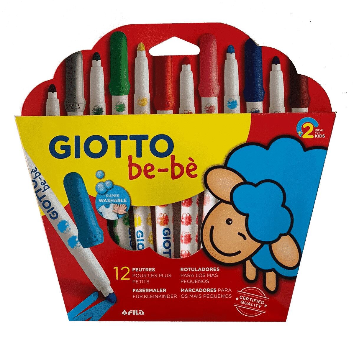 Marcador GIOTTO BEBE x12 