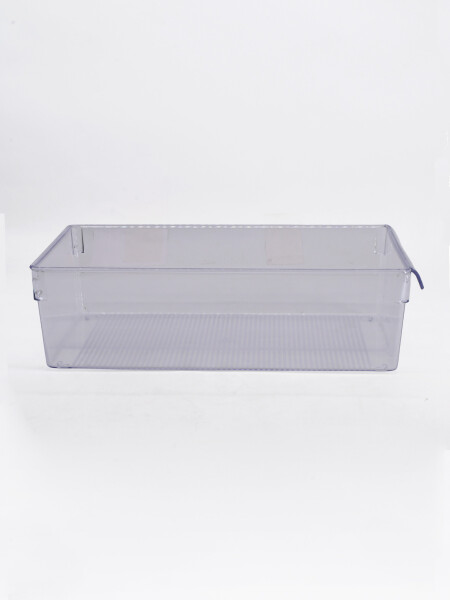 CAJA ORGANIZADORA G 36X20.5X10CM TRANSPARENTE