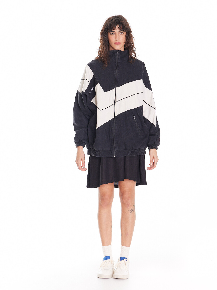 Campera Olímpica Denim - Black 