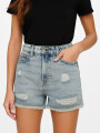 Short Captrai Azul Claro