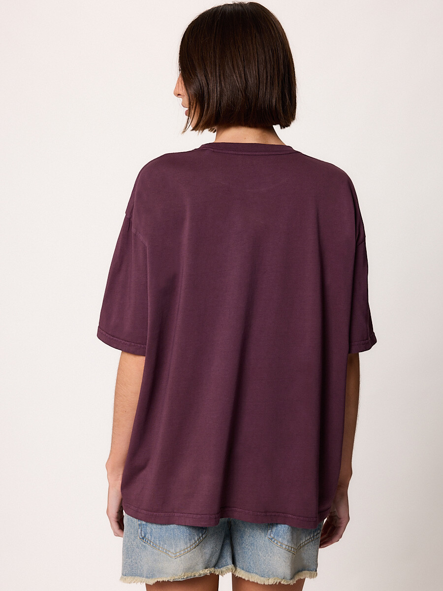 T-SHIRT M/C BALNEARIO DIXIE Vino