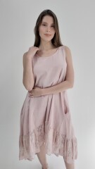 Vestido Carolina Rosa