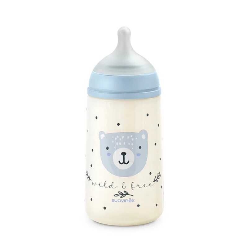 Mamadera Suavinex Sx Pro 270 Ml. Fisio 3-6m Flujo M Azul Mamadera Suavinex Sx Pro 270 Ml. Fisio 3-6m Flujo M Azul