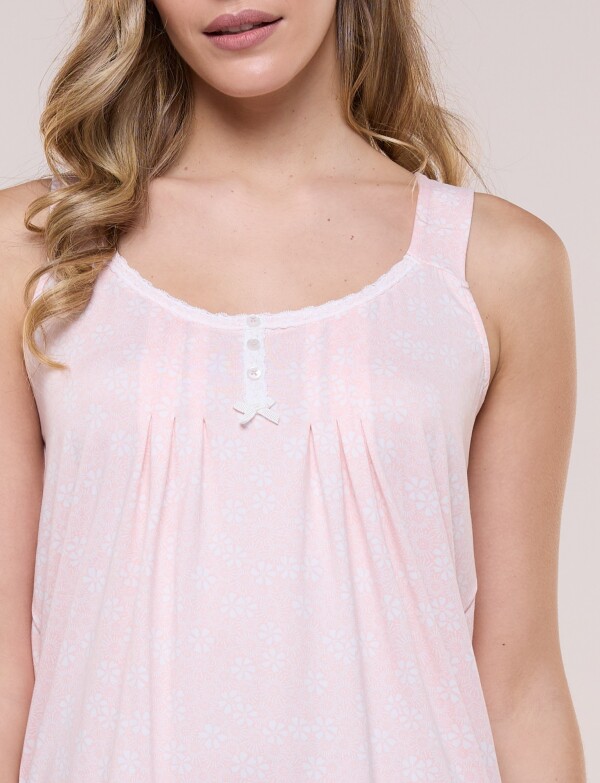Pijama Con Short & Musculosa ROSA