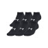 Unisex UA Essential 6pk Low-WHT BLK-001