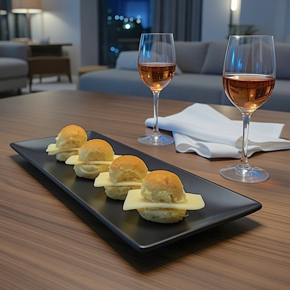 6 Pebetes de Queso 6 Pebetes de Queso