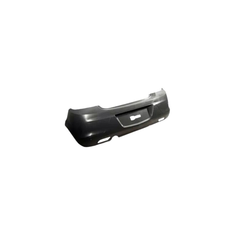 PARAGOLPE TRASERO NEGRO LISO CON AGUJERO INFERIOR Paragolpe Trasero Negro Liso Con Agujero Inferior