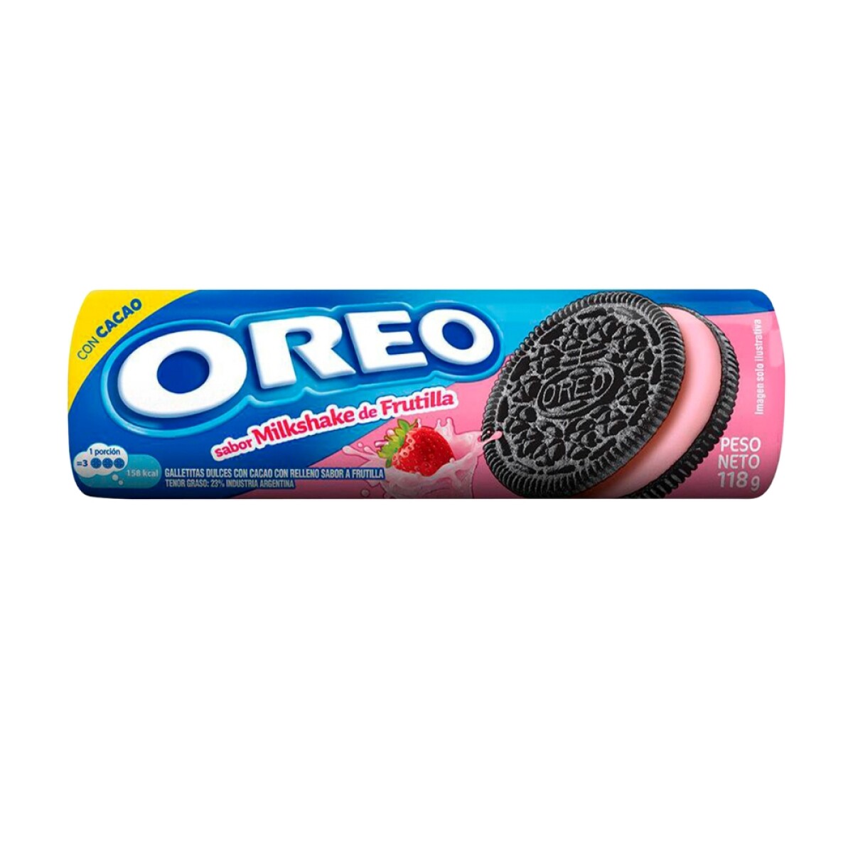 Oreo Milk Frutilla 118g 