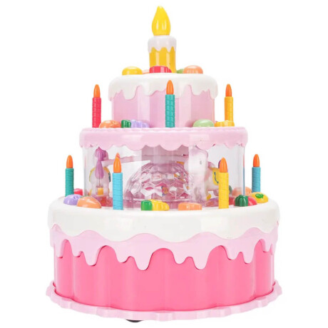 Juguete Torta Cumpleaños Electrónico Sonido + Luces Juguete Torta Cumpleaños Electrónico Sonido + Luces
