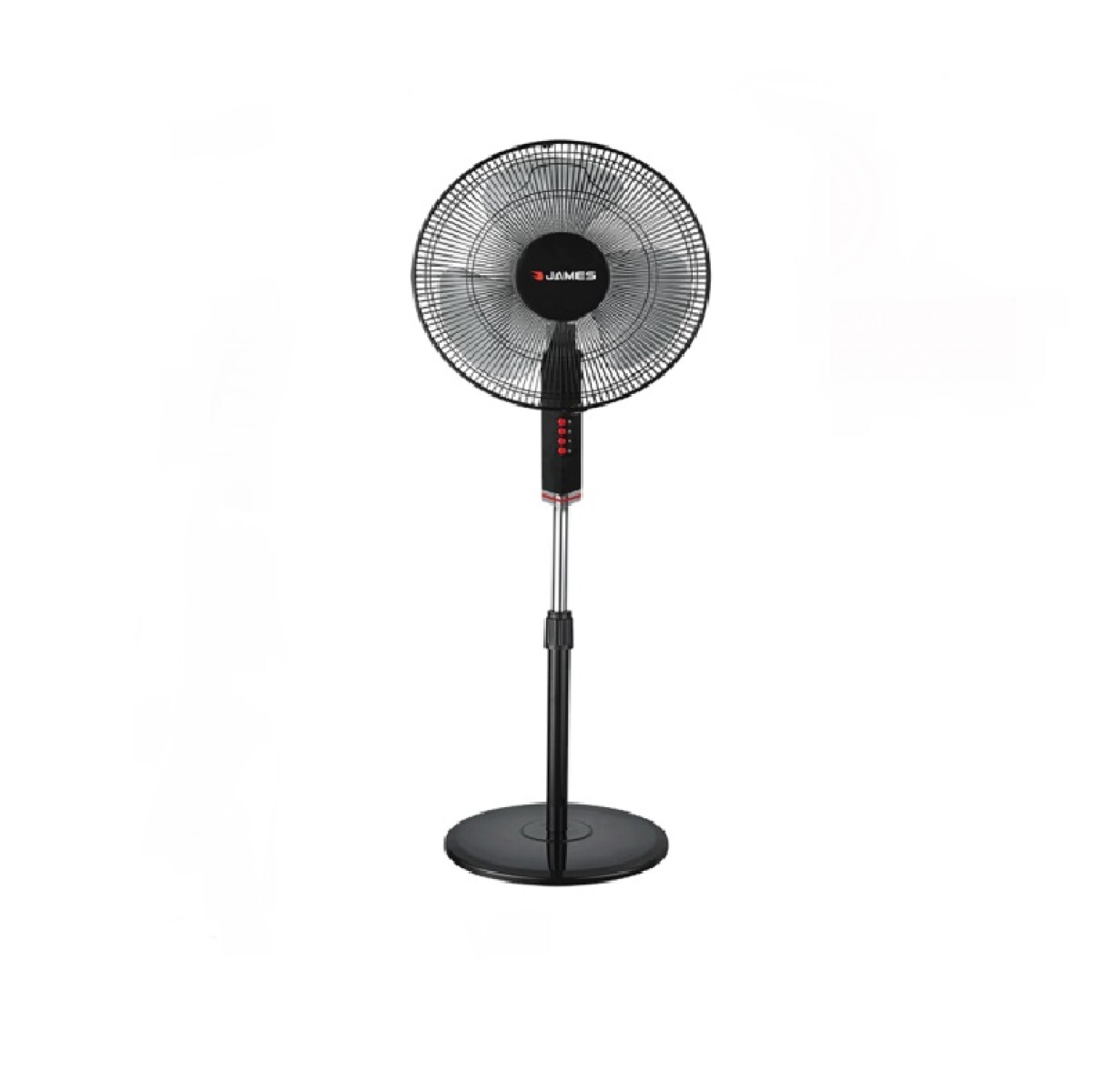 Ventilador de Pie James Negro 3 Velocidades - 5170 - 001 