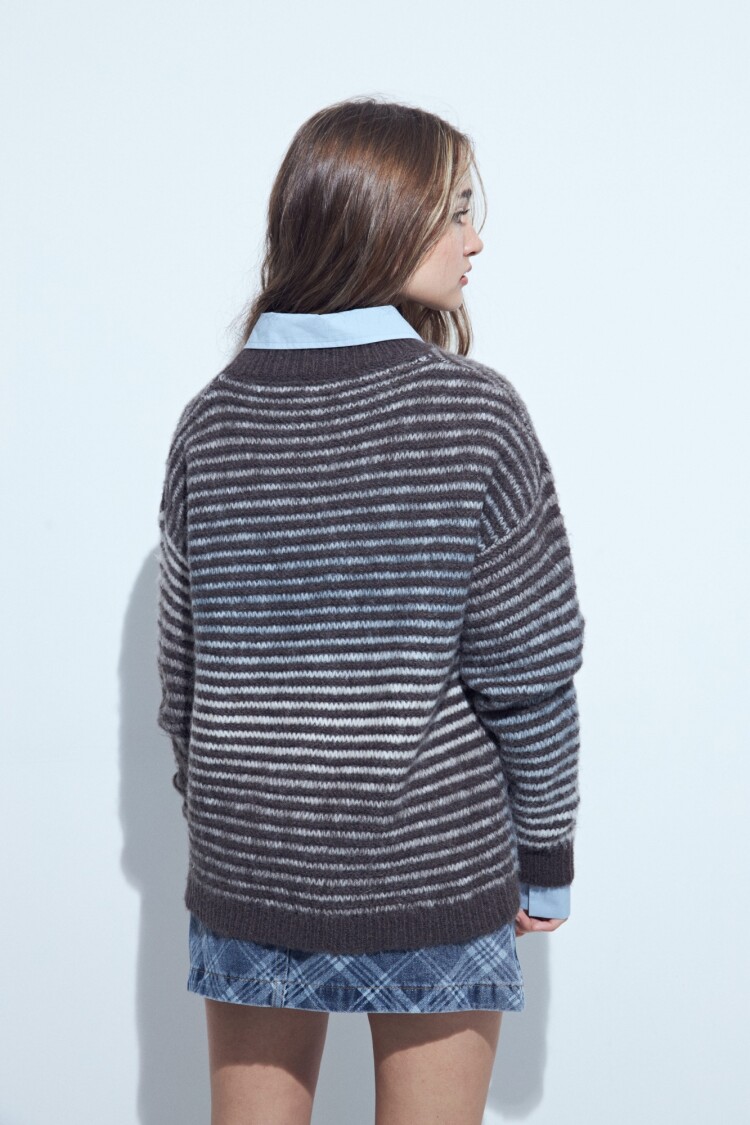 SWEATER CLAVERI Chocolate