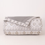 Edredón Colección Valdivia Tribal Gris Twin