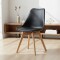 Silla Eames Tapizada Negro