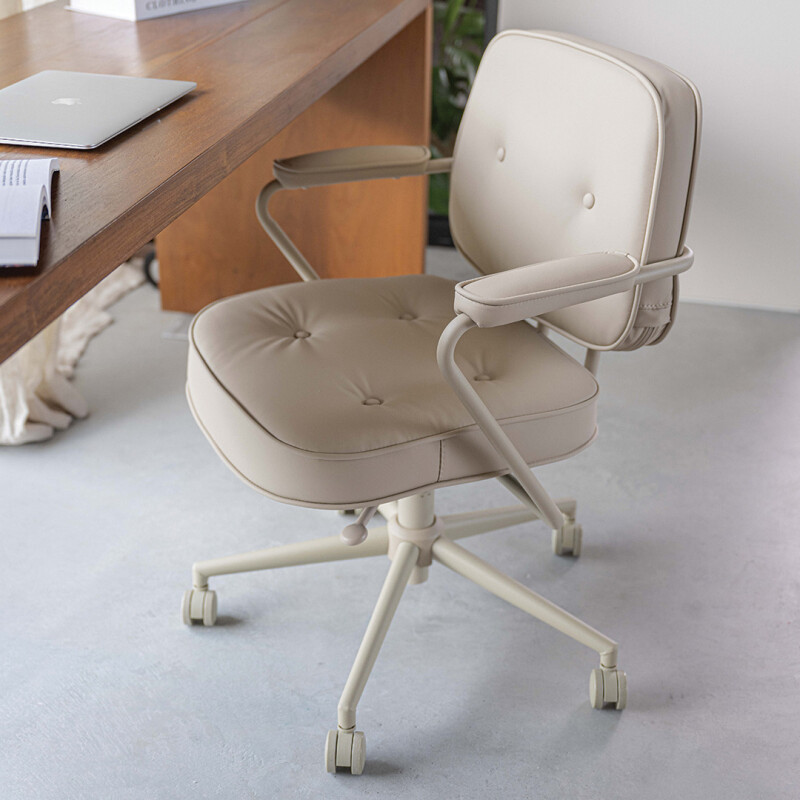 Silla de escritorio Lorenza Beige
